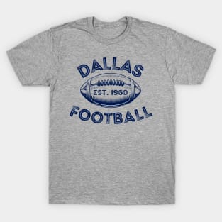 Dallas Football Vintage Style T-Shirt